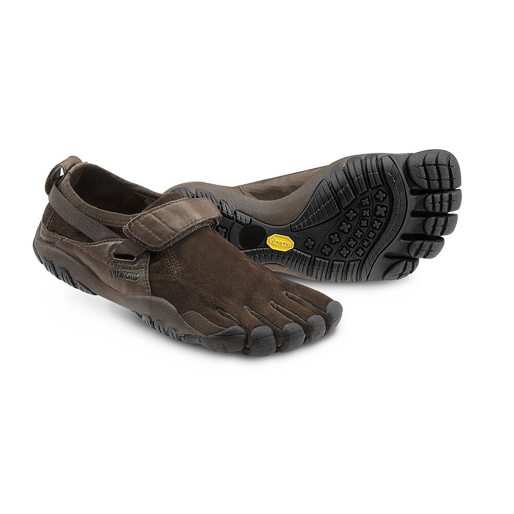 Vibram Five Fingers Womens KSO Trek - Running Shoes Brown - MJZ048925